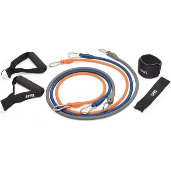 SPRI Exercise Total Body Resistance Band Workout Set - Picture 1 of 3